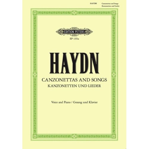 9790014006945EP1351A 35 Canzonettas And Songs