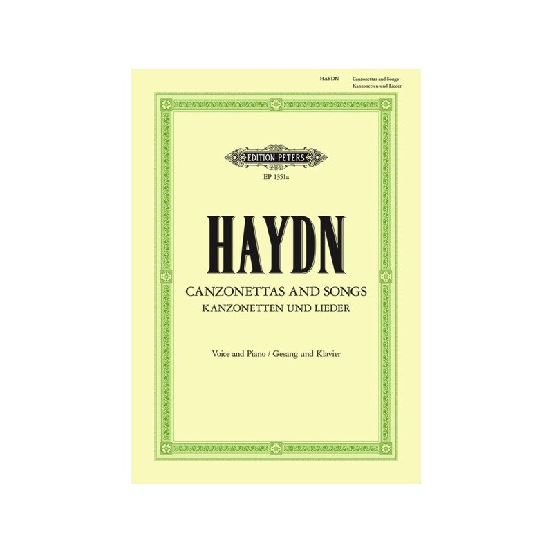 9790014006945EP1351A 35 Canzonettas And Songs