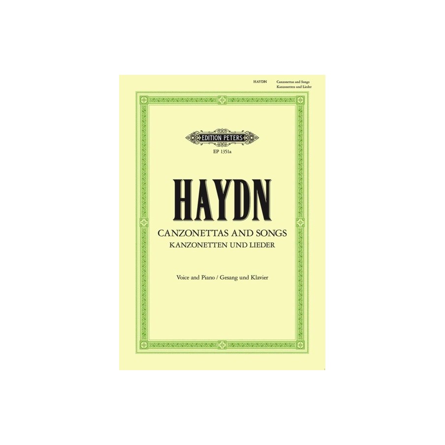 9790014006945EP1351A 35 Canzonettas And Songs