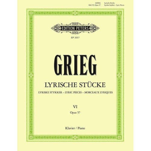 9790014012243EP2657 Lyrische Stücke, Heft 6 op. 57