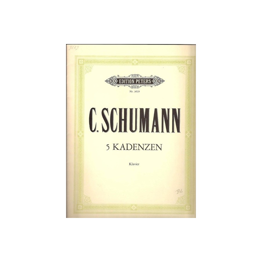 9790014016999EP3629 Cadenzen(5) ( Clara )