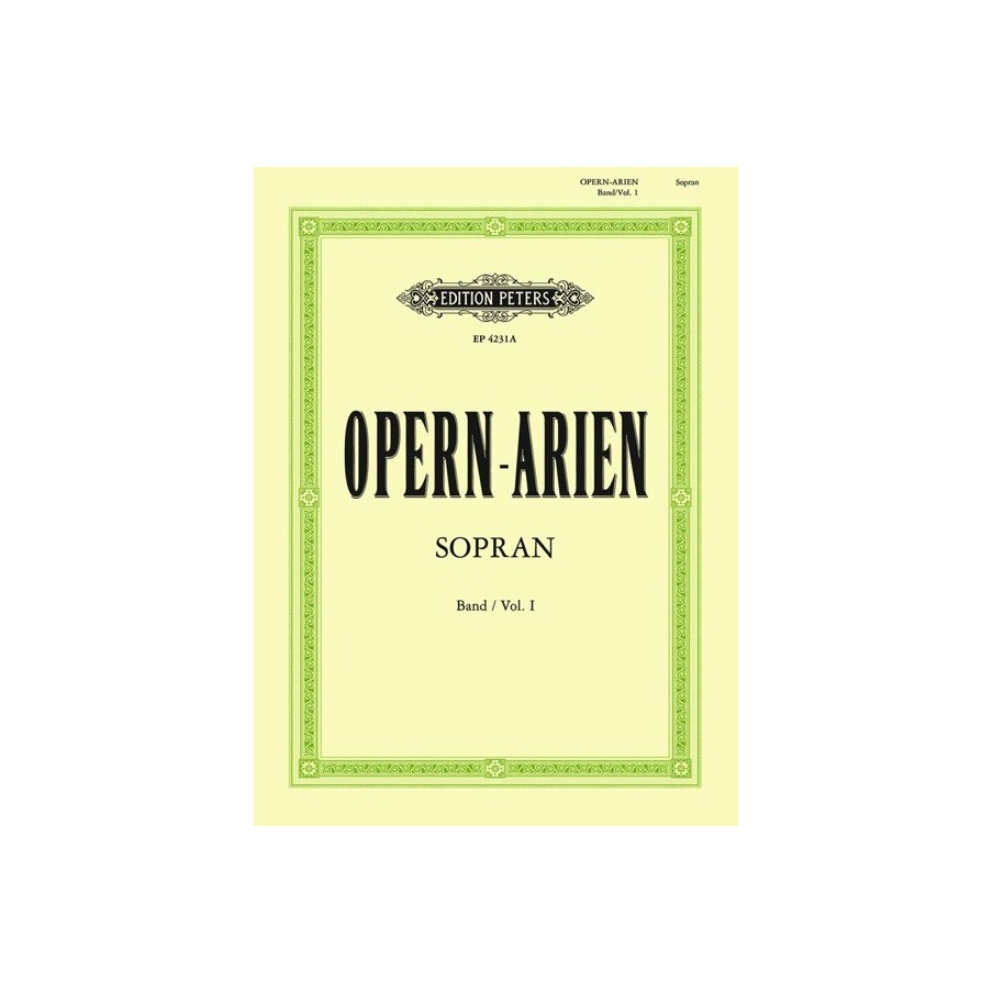 9790014021757EP4231A Opera Arias for Soprano