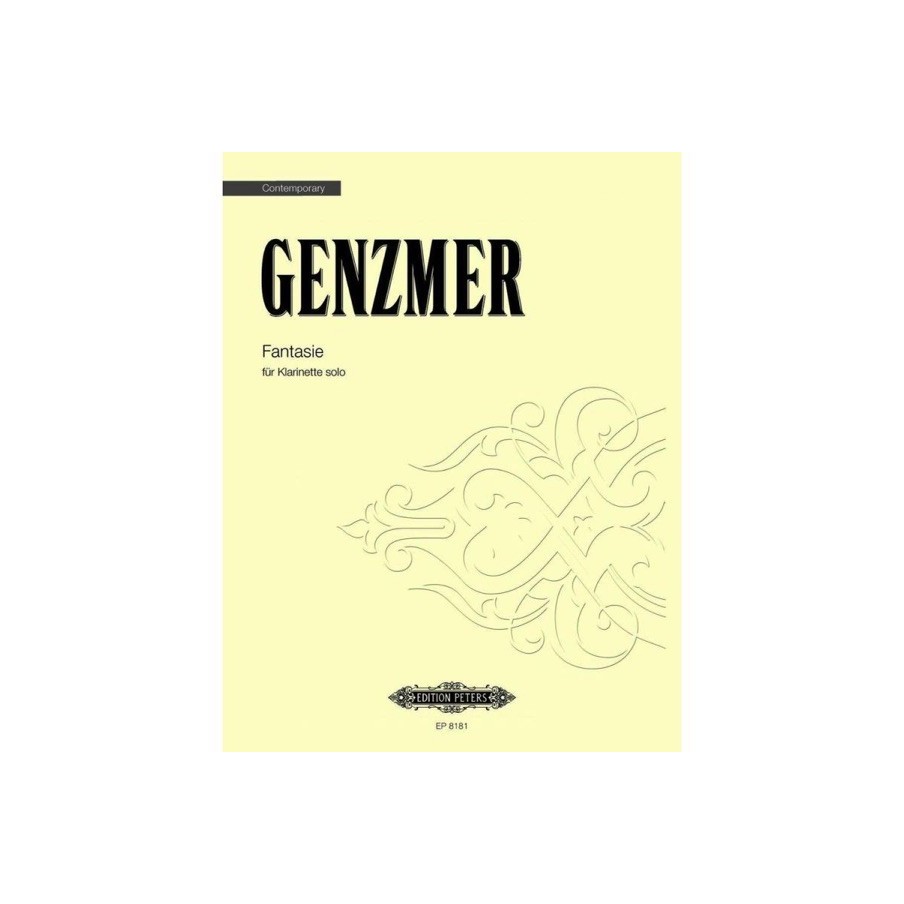 9790014062064EP8181 Fantasy for Solo Clarinet