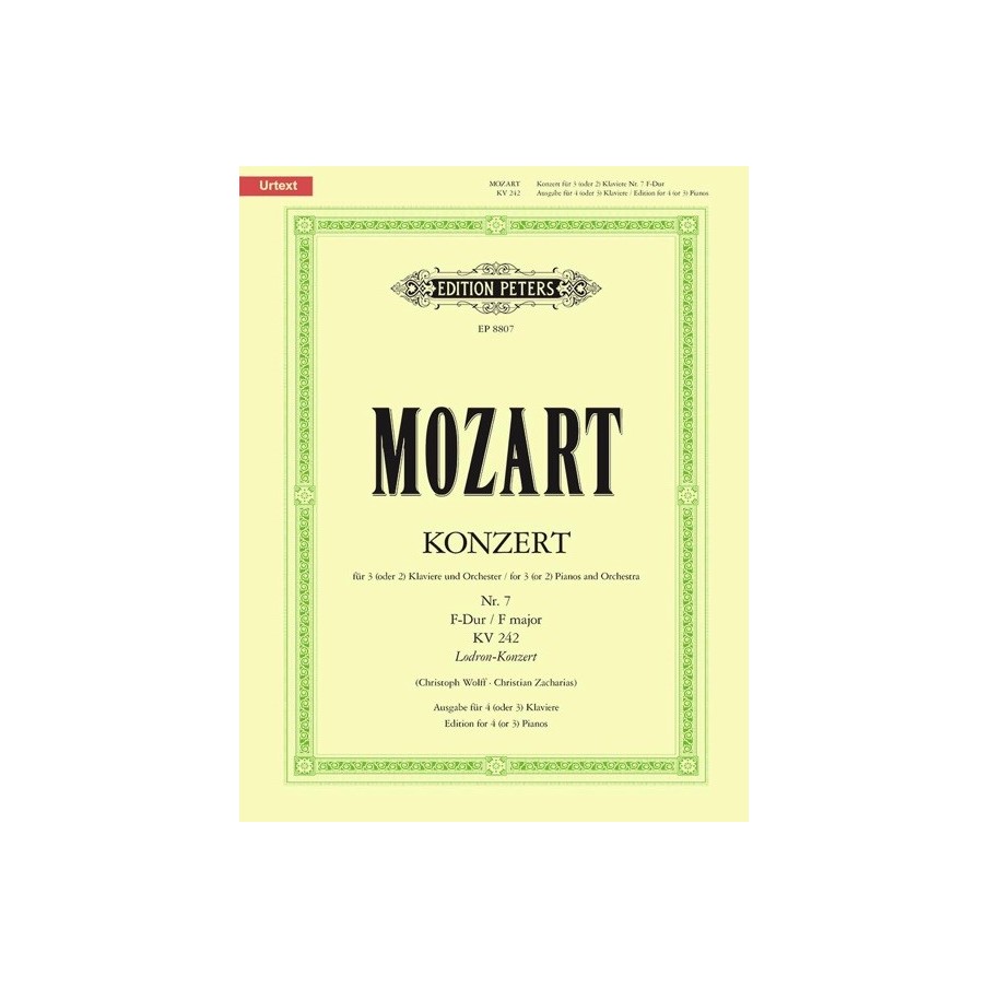 9790014071387EP8807 Concert 07 F Kv242