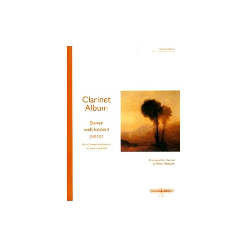 9790577086491EPQ7881 11 Well-Known Pieces for Clarinet