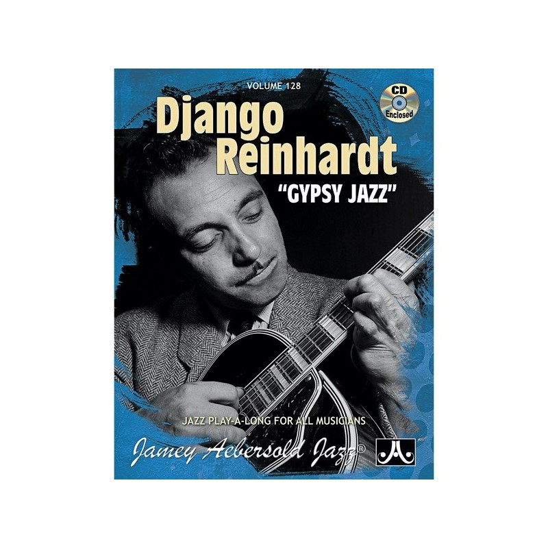 00000000639519781562242701AEB128CD Aebersold Vol. 128 Django Reinhardt "Gypsy Jazz"