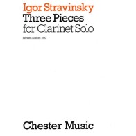 9780711922389MUSCH01551 3 Pieces For Clarinet Solo