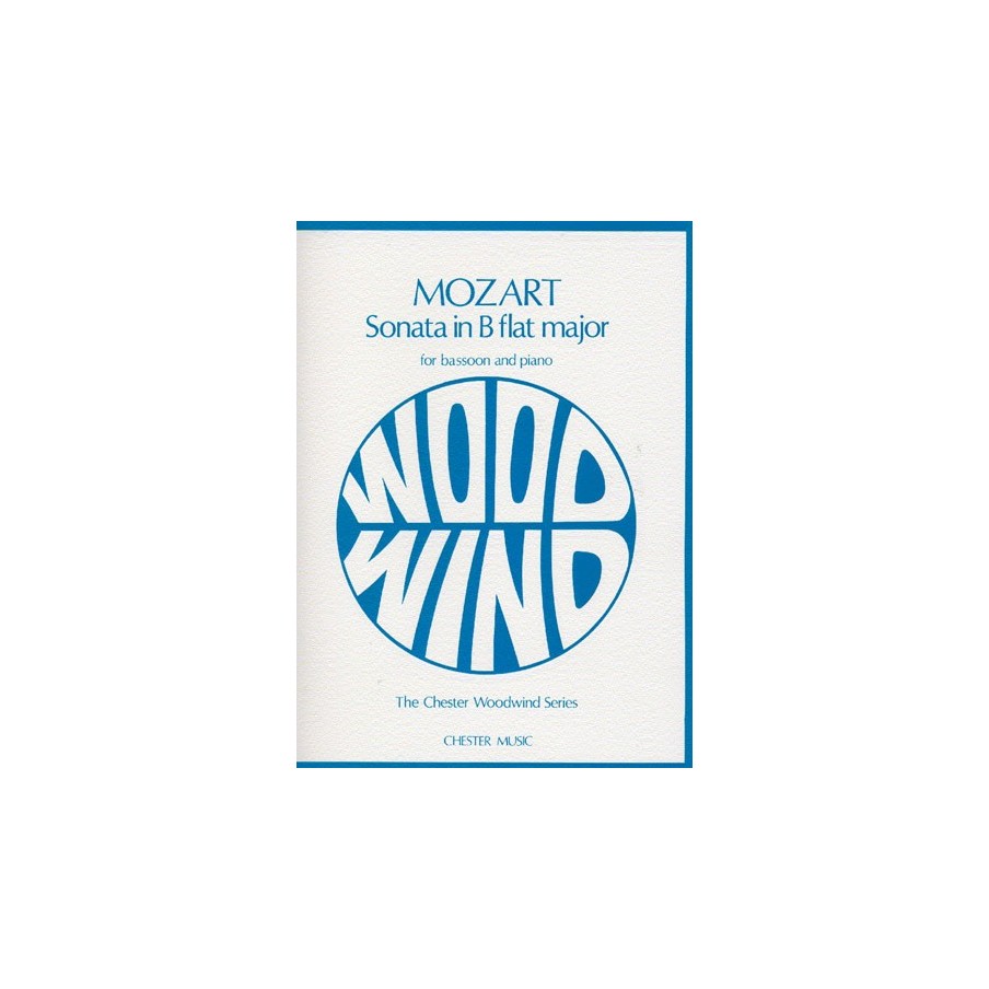 9780711928855MUSCH55239 Sonata In B Flat For Bassoon And Piano K.292