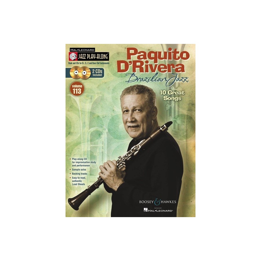 97900511063499781423497134884088409692HL48020663 Paquito D'Rivera - Brazilian Jazz
