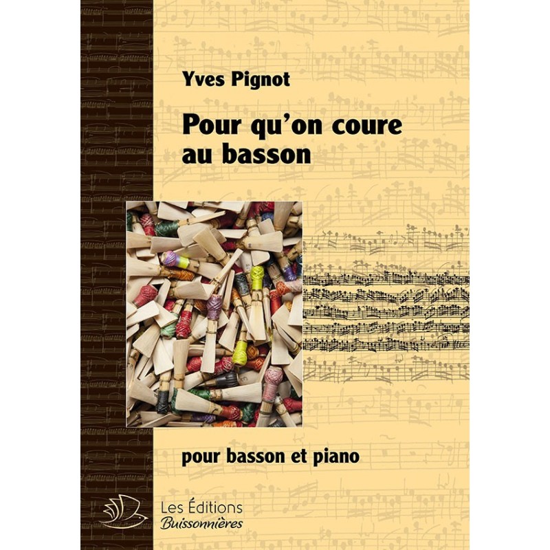 9782849262801EB-2-280 Pour qu'on coure au basson