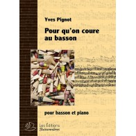 9782849262801EB-2-280 Pour qu'on coure au basson