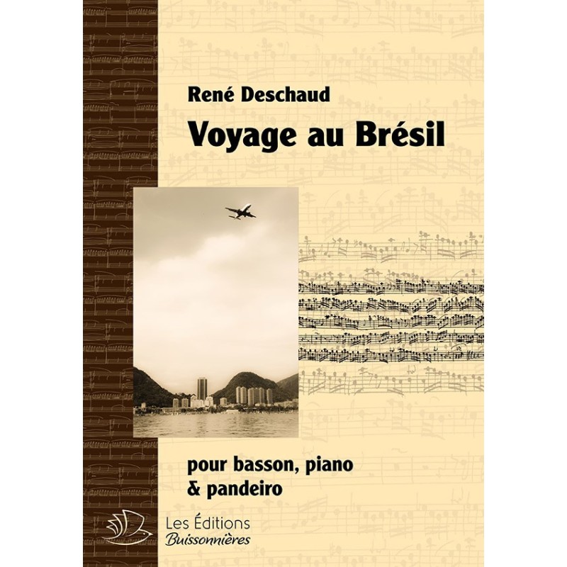 9782849262859EB-2-285 Voyage au Brésil, pour basson, piano & pandeiro