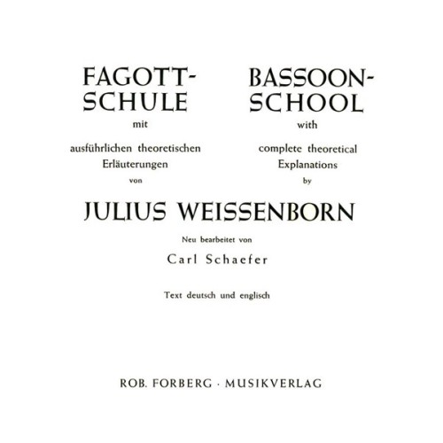 979020610218917001 F Fagott-Schule