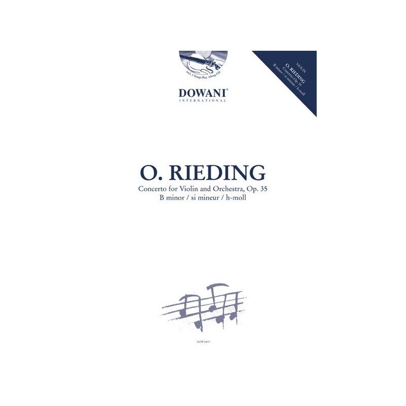 9783905477405DOW_04517-400 Concerto for Violin and Orchestra Op. 35 B Minor
