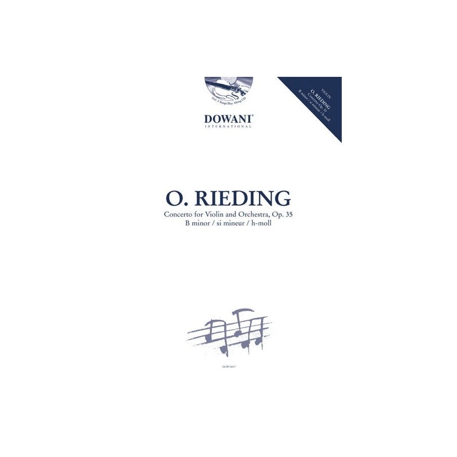 9783905477405DOW_04517-400 Concerto for Violin and Orchestra Op. 35 B Minor
