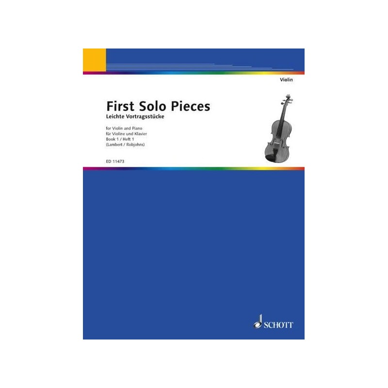9790220110634ED_11473 First Solo Pieces Vol. 1