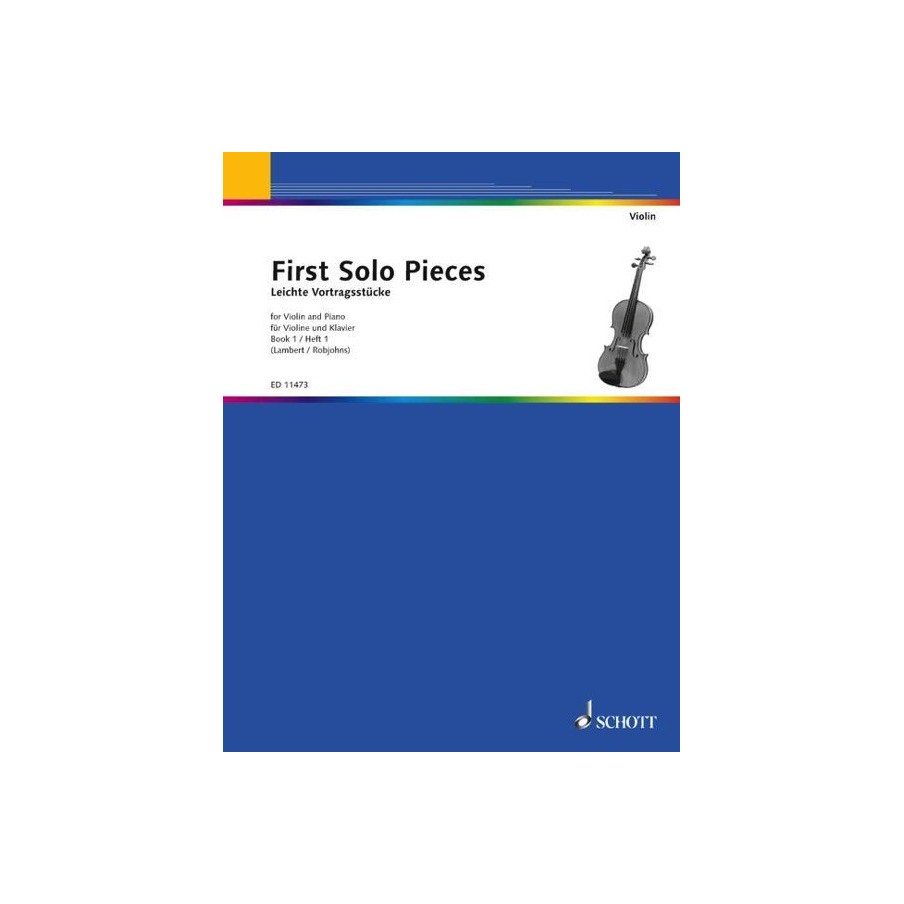 9790220110634ED_11473 First Solo Pieces Vol. 1