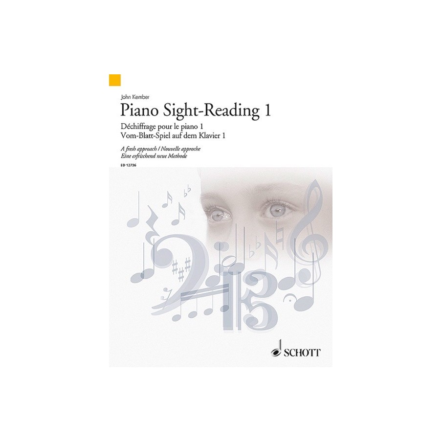 9790220122637841886000537ED_12736 Déchiffrage pour le piano 1 Vol. 1