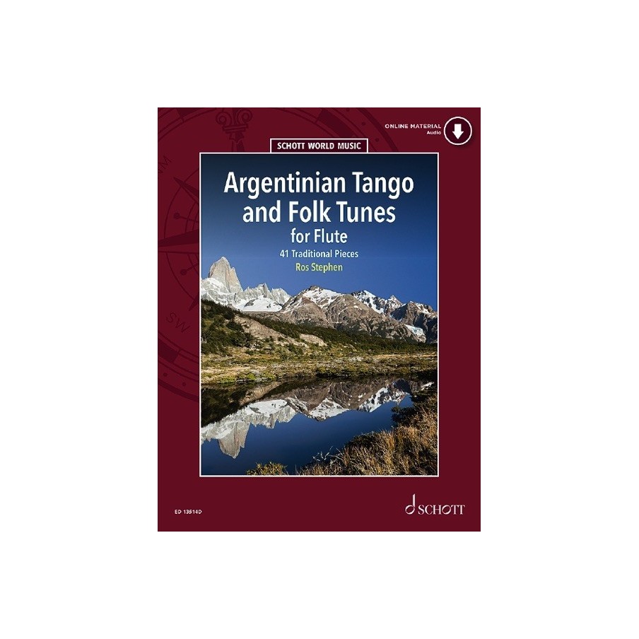 9790220138751ED_13514D Argentinian Tango and Folk Tunes for Flute