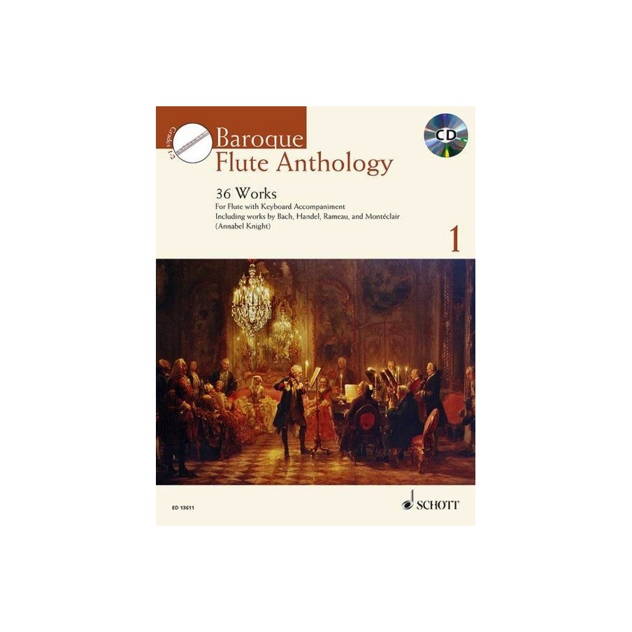 9790220135057841886023628ED_13611 Baroque Flute Anthology Vol. 1