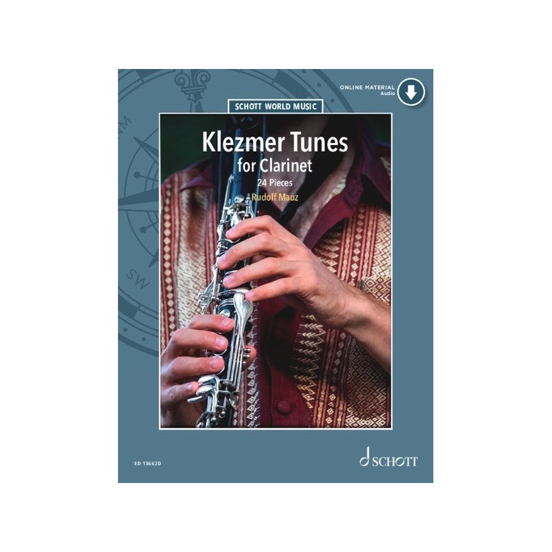 9790220138454ED_13662D Klezmer Tunes for Clarinet