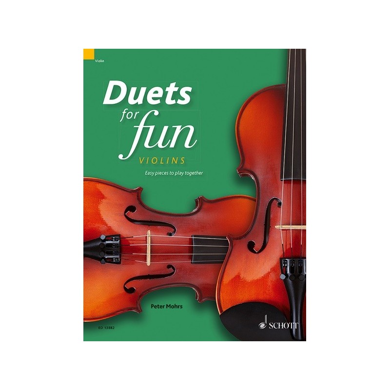 9790220137051841886028050ED_13882 Duets for fun: Violins
