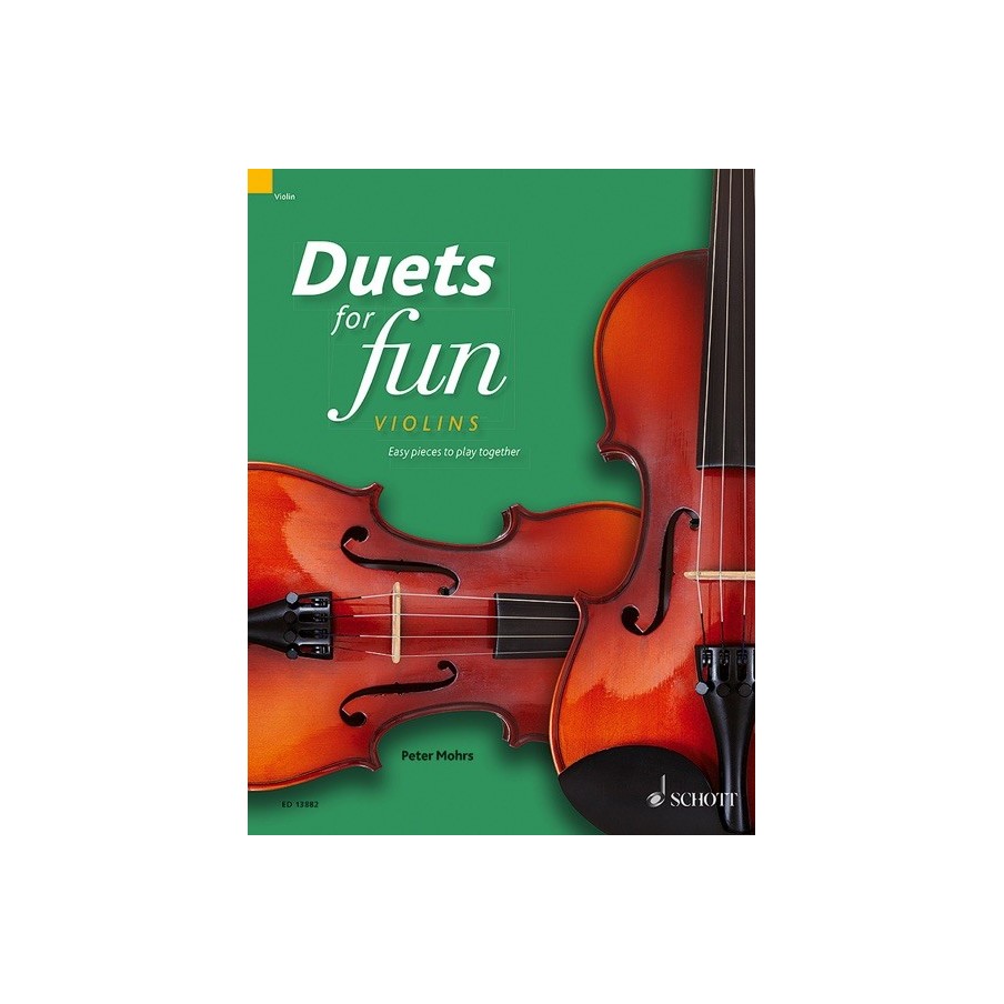 9790220137051841886028050ED_13882 Duets for fun: Violins