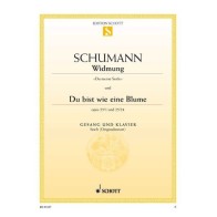 9790001087377ED0_1437 Widmung / Du bist wie eine Blume op. 25/1 und 24