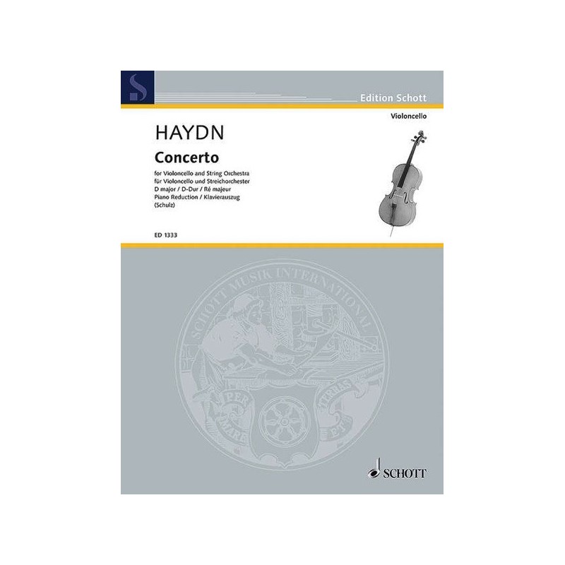 9790001032919ED_1333 Concerto Ré majeur Hob. VIIb:4