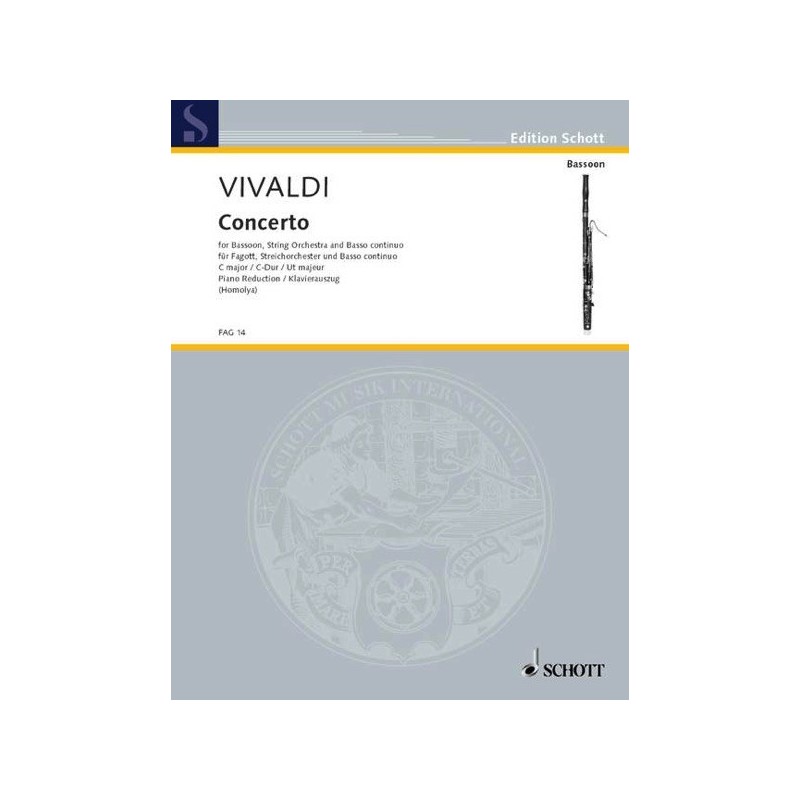 9790001093095FAG_14 Concerto C major RV 472/PV 45