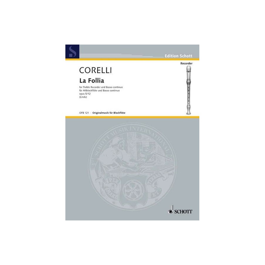 9790001100120OFB_121 La Follia op. 5/12