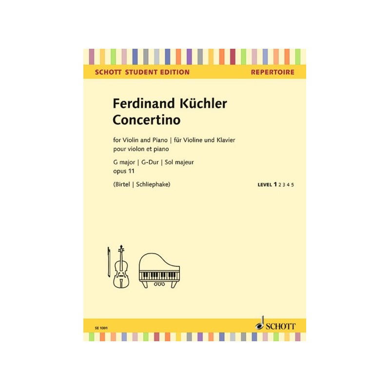9790001161817SE_1001 Concertino Sol majeur op. 11