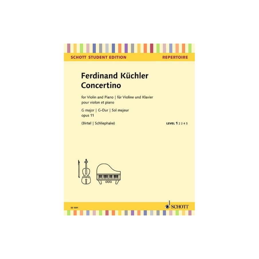 9790001161817SE_1001 Concertino Sol majeur op. 11
