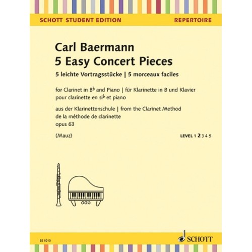 9790001162524SE_1013 5 morceaux faciles op. 63