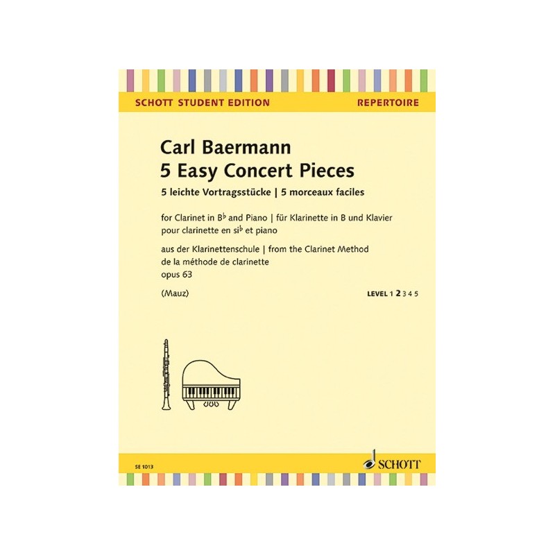 9790001162524SE_1013 5 morceaux faciles op. 63