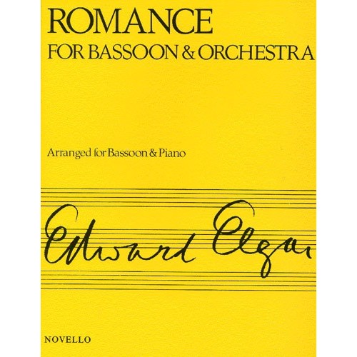9780853604402MUSNOV120137R Romance Opus 62 For Bassoon And Orchestra
