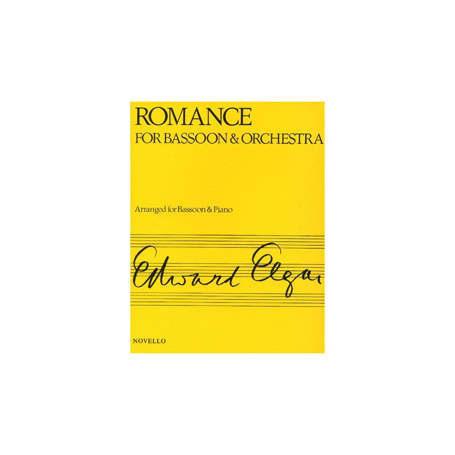 9780853604402MUSNOV120137R Romance Opus 62 For Bassoon And Orchestra