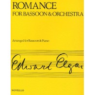 9780853604402MUSNOV120137R Romance Opus 62 For Bassoon And Orchestra