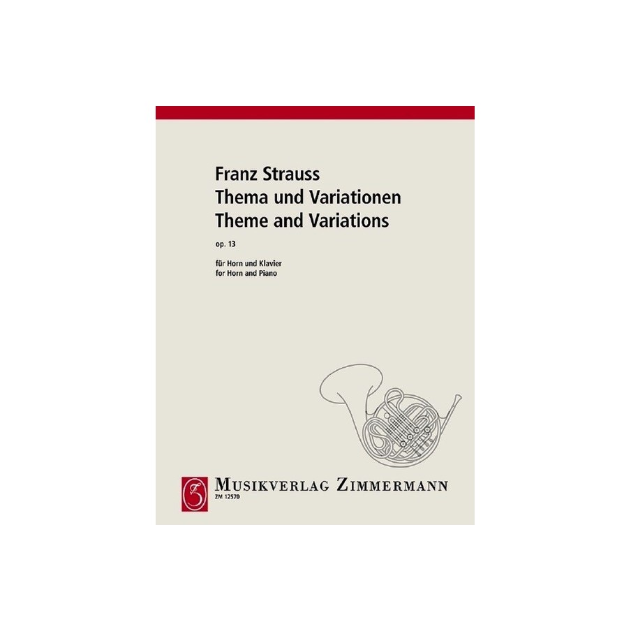 9790010125701ZZM_12570 Thema & Variationen Op.13