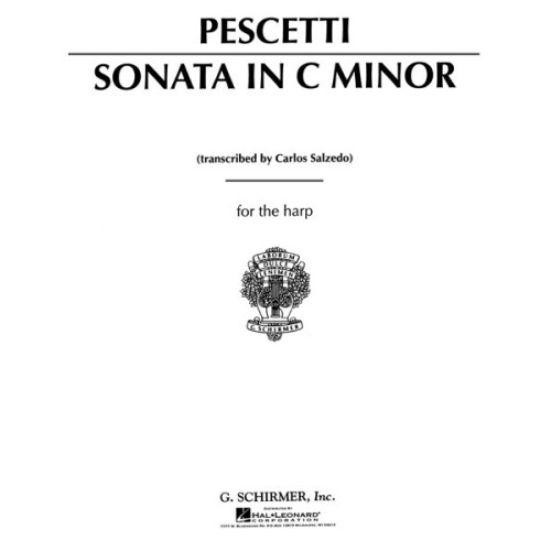 978079355566673999804508HL50280450 Sonata In C Minor For The Harp