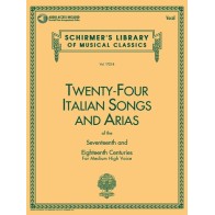 978079351513473999815924HL50481592 24 Italian Songs & Arias - Medium High Voice