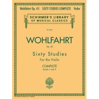 978063407403573999988123HL50485504 Franz Wohlfahrt - 60 Studies, Op. 45 Complete