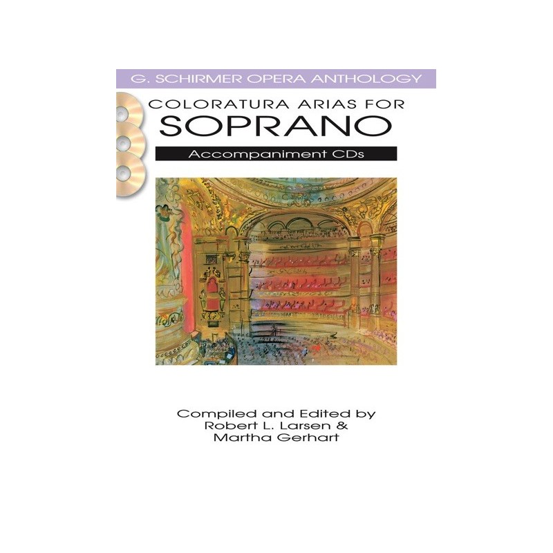 9781458402622884088570422HL50490483 Coloratura Arias For Soprano - 2 Accompaniment Cds