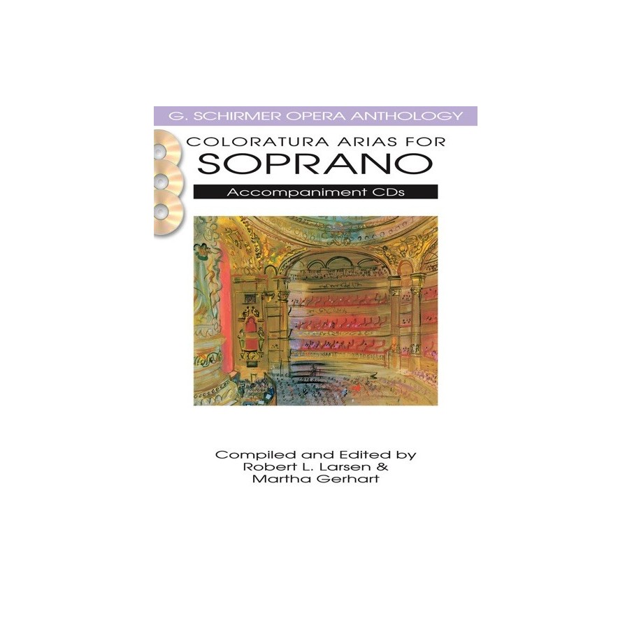 9781458402622884088570422HL50490483 Coloratura Arias For Soprano - 2 Accompaniment Cds