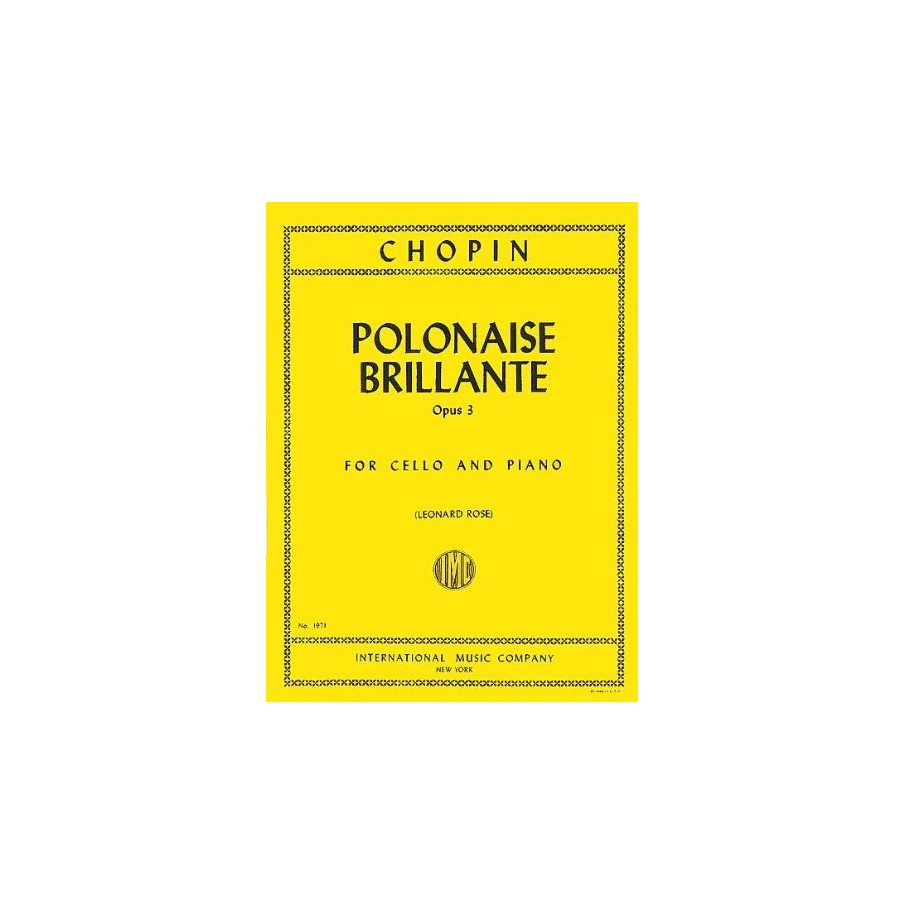 Polacca Brillante Op. 3 (Rose) 