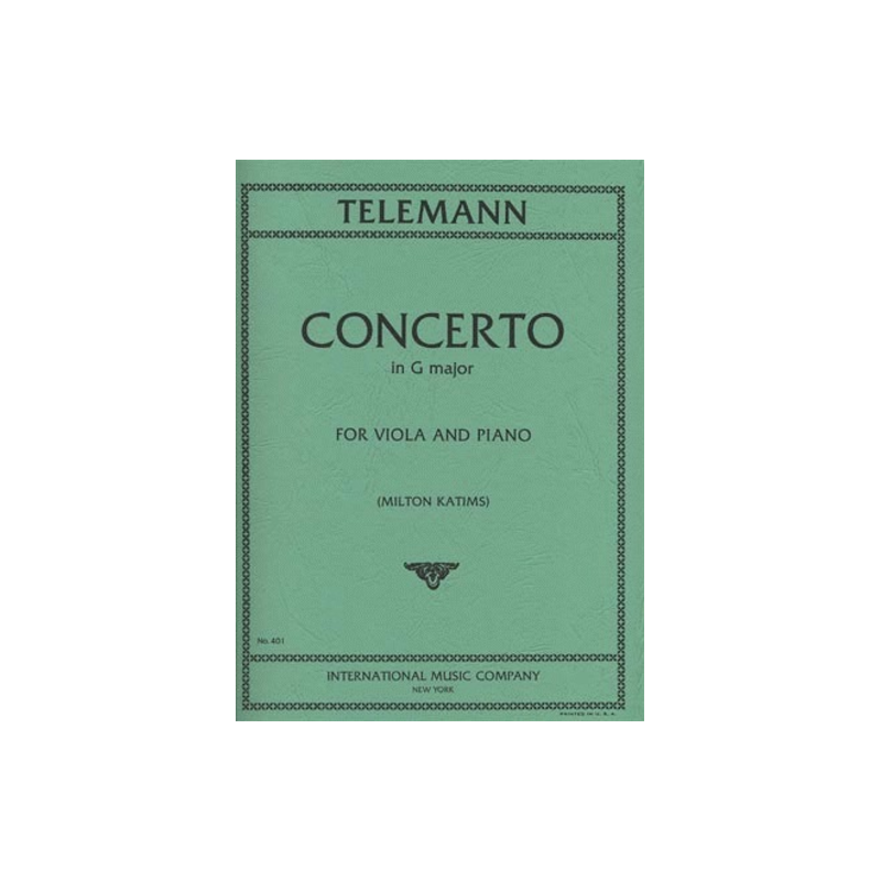 Concerto Sol (Katims) 