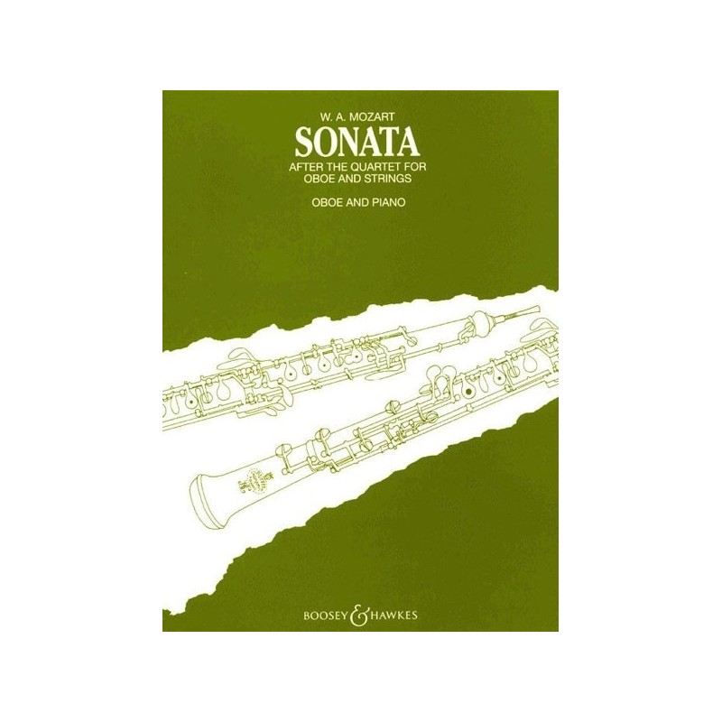 9790060038891BH3889 Sonata After The Quartet For Oboe And Strings