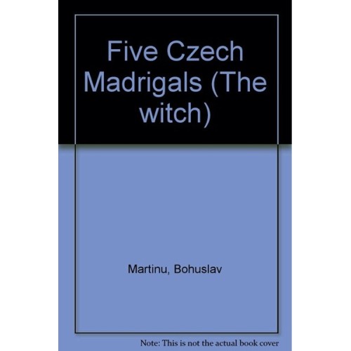 9790060833014BH83301 Five Czech Madrigals
