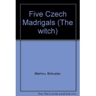 9790060833014BH83301 Five Czech Madrigals