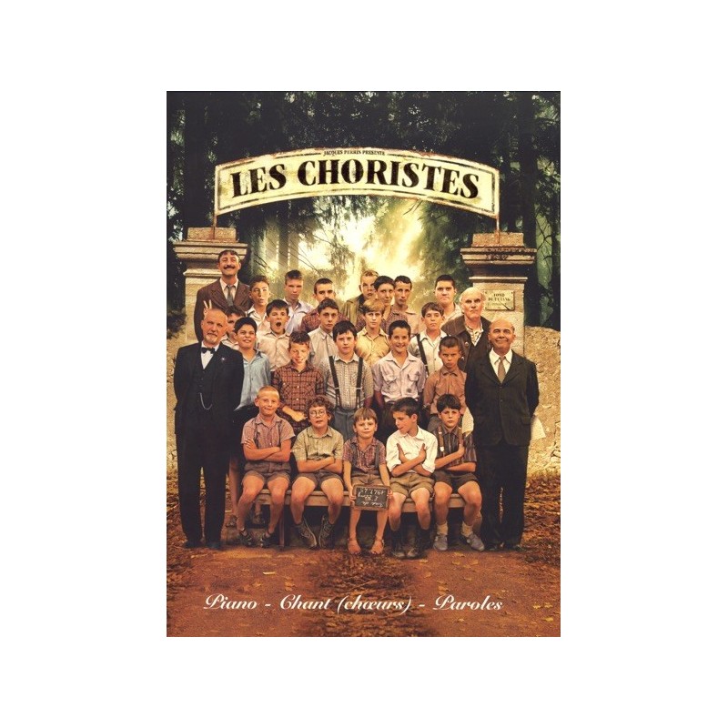 9782362970504BOOK051 Les Choristes - bande originale du film